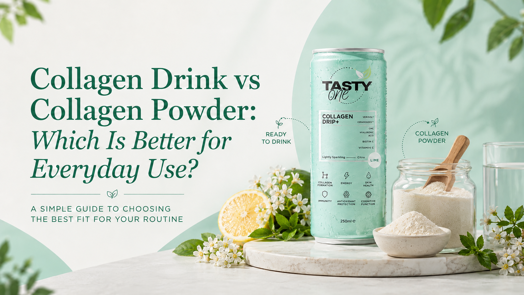collagen drink vs collagen powder